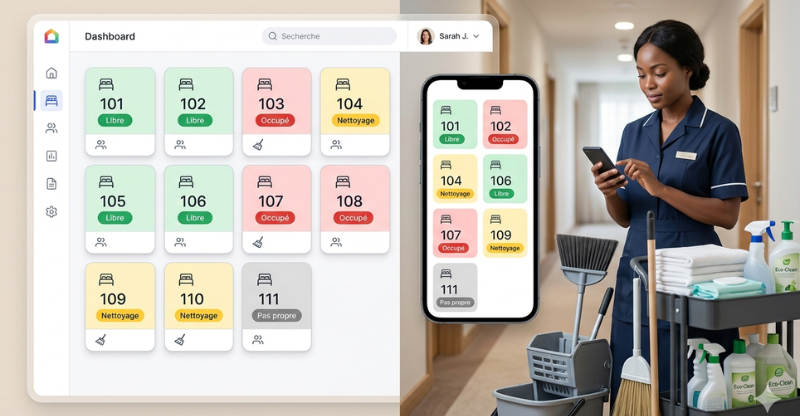 Gestion des chambres